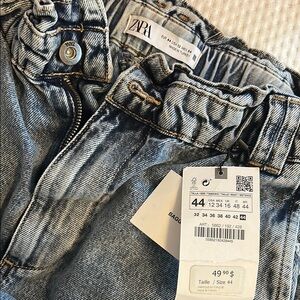 Zara Blue Denim Jeans
